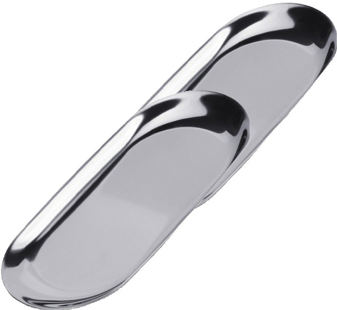 라몽 스테인리스 플레이트 위생저, 2개, 실버