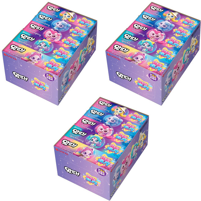 롯데웰푸드 왓따 판박이 캐치 티니핑, 3개, 342.5g