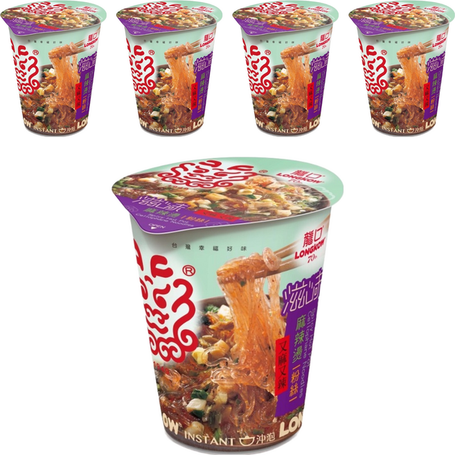 龍口 滋味麻辣燙粉絲 47g, 5入