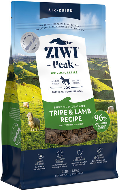 지위픽 전연령 에어드라이 독 건조사료, 트라이프+양, 1kg, 1개