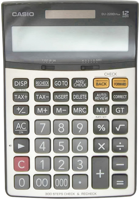 CASIO 卡西歐 計算機, DJ-220DPLUS, 1個