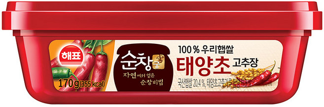 순창궁 우리햅쌀 태양초 고추장, 170g, 1개