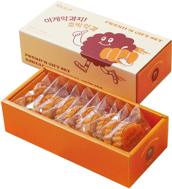 맛의고수 이게약과지 호박약과 선물세트, 400g, 1개
