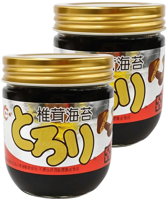 simanoca 島乃香 香菇海苔醬, 140g, 2罐