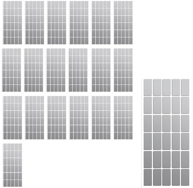 지음앤 다용도 방수 라벨 스티커, 20개, 30개입