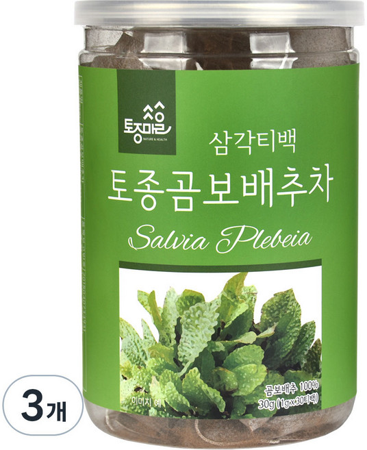 토종마을 토종곰보배추차, 1g, 30개입, 3개