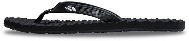 THE NORTH FACE Base Camp Mini 2 人字拖 NF0A47AB, 220, 黑色 + 白色