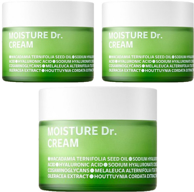 아이소이 모이스춰 닥터 장수진 수분크림, 50ml, 3개
