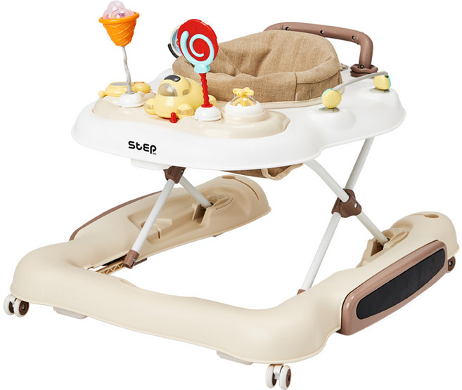 엔픽스 스텝360 플러스 보행기, 밀크 베이지, 1개