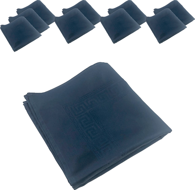 바리스타 린넨 타올, 네이비, 10개