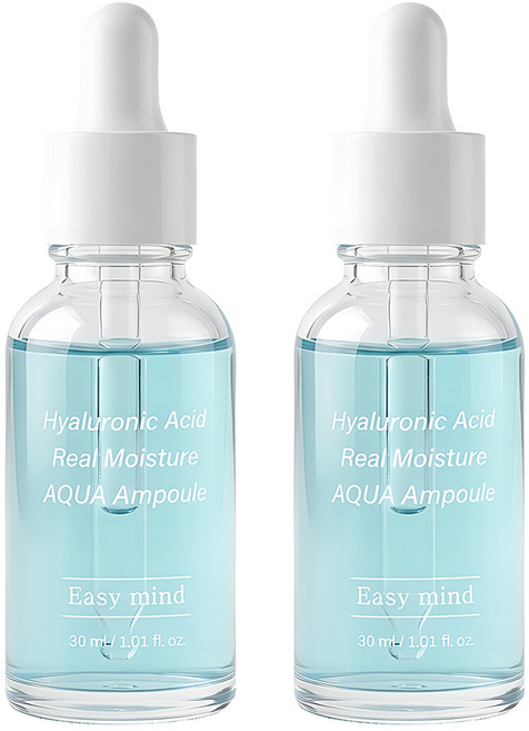 이지마인드 히알루론산 리얼보습 수분앰플, 2개, 30ml
