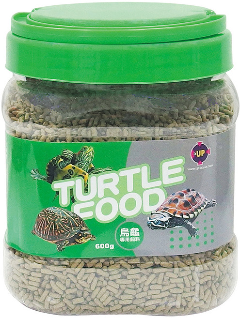 UP AQUA 雅柏 烏龜專用飼料 E-218, 600g, 1罐