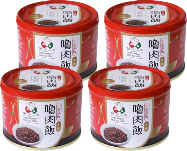 飯友 嚕肉飯, 170g, 4罐