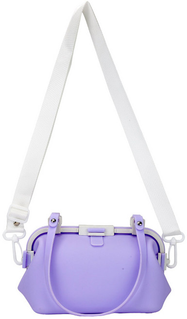 후딱 다용도 방수 실리콘 대용량 수영 가방 3L, 퍼플