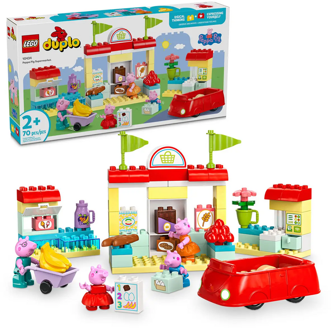 LEGO 10434 佩佩豬的超市 Peppa Pig Supermarket, 1盒