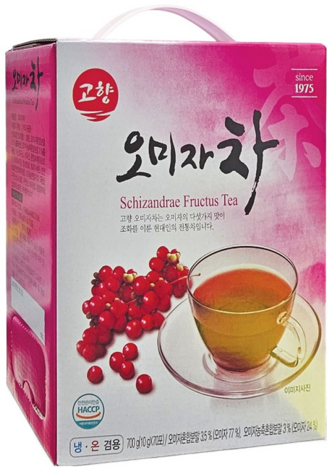고려인삼제품공사 고향 오미자차, 10g, 70개입, 1개