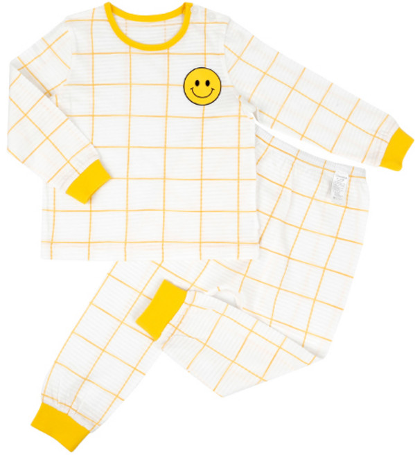 메이키즈 아동용 레몬스마일 9부 변화지 상하의 세트