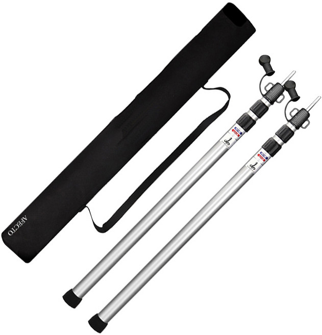 아펙토 슬라이드 폴대 2p + 패킹 가방 세트, 1세트