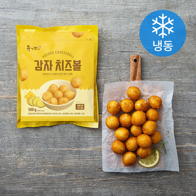 유기방아 감자 치즈볼 (냉동), 25g, 20개입, 1개
