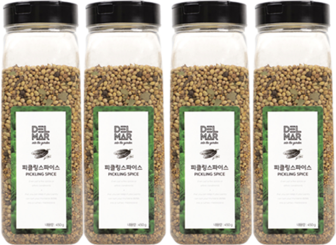 목화 피클링스파이스, 450g, 4개