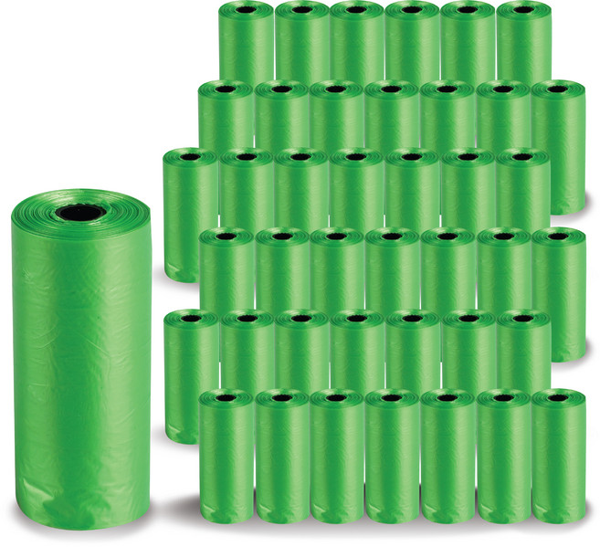 멍냥 강아지 배변봉투 리필형, 그린, 20개입, 42개