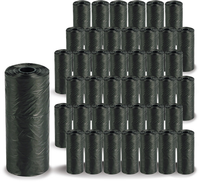 멍냥 강아지 배변봉투 리필형, 블랙, 20개입, 42개