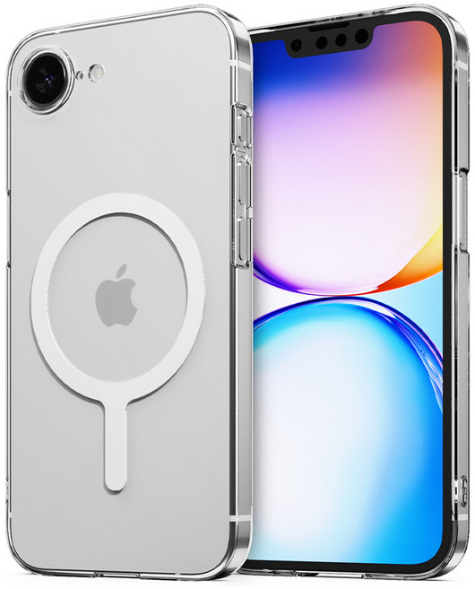 신지모루 맥세이프 변색 없는 1mm 슬림 M 에어로핏 베이직 휴대폰 케이스