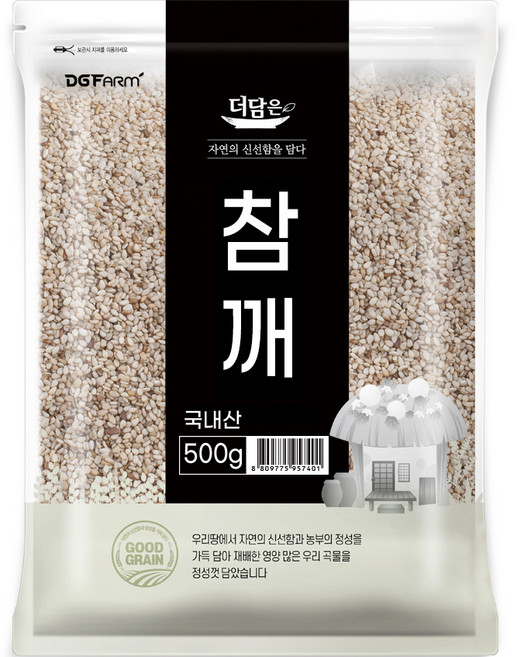 더담은 국산 참깨, 500g, 1개