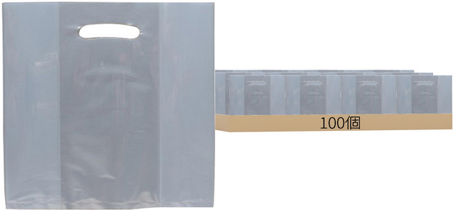 PE塑膠提袋 (大), 100個, Muzi