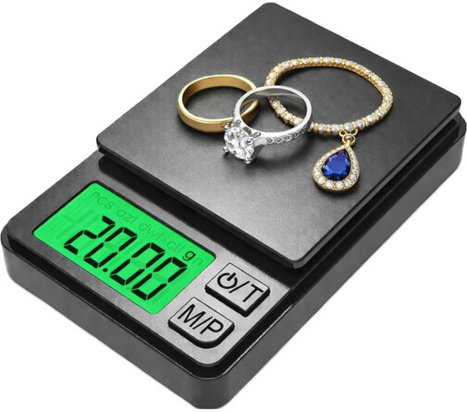 인글로우 초정밀 0.01g 미니 포켓 주방 전자저울, 0.5kg