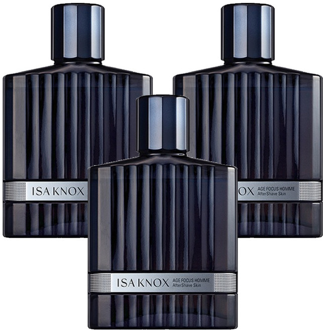 이자녹스 에이지 포커스 옴므 애프터 쉐이브 스킨, 3개, 150ml