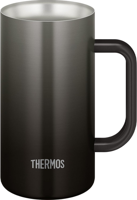 THERMOS 膳魔師 不銹鋼冰沁馬克杯 720ml, 黑色, 1個