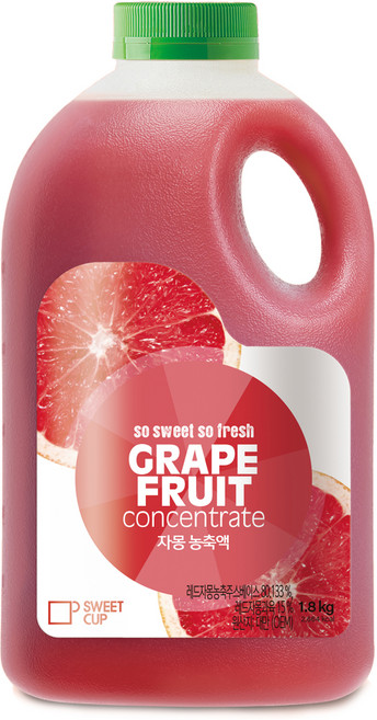 스위트컵 자몽 농축액, 1.8kg, 1개