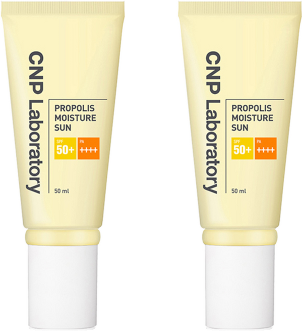 CNP차앤박 프로폴리스 모이스처 선 젤 SPF50+ PA++++, 50ml, 2개