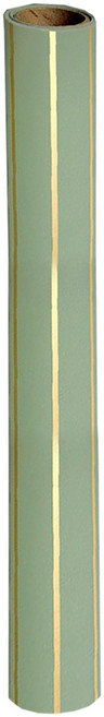 Good Given 金色條紋包裝紙捲 10公尺, 1個, 深薄荷