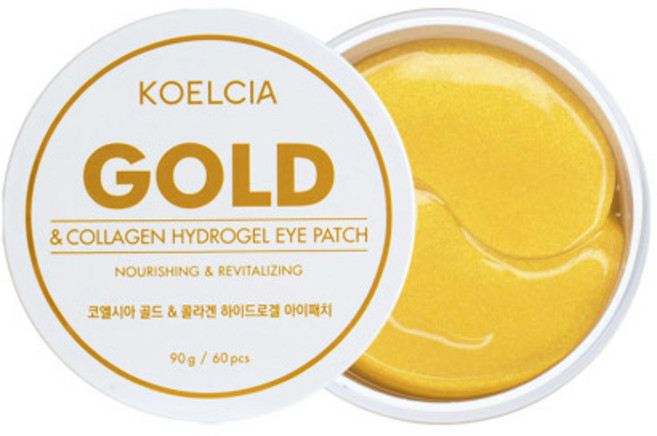 코엘시아 콜라겐 & 골드 하이드로겔 아이패치, 90g, 1개, 60매