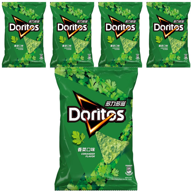 Doritos 多力多滋 香菜口味玉米片, 102g, 5包