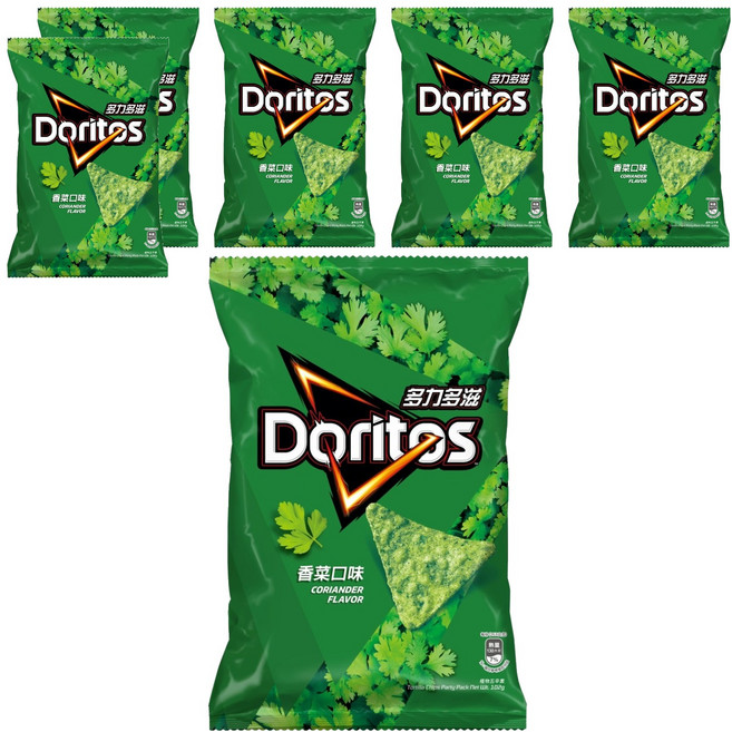 Doritos 多力多滋 香菜口味玉米片, 102g, 6包