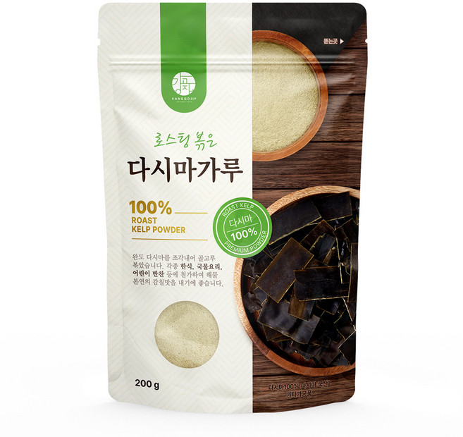 강고집 로스팅 볶은 다시마가루, 200g, 1개