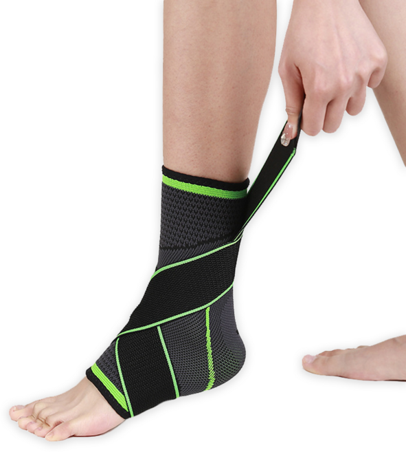 바코젤 엑스 크로스 발목 보호대, 1개, 혼합색상