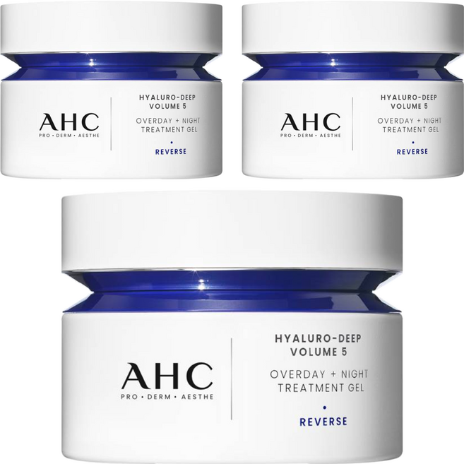 AHC 醫美科研超導水光玻尿酸活膚霜, 50ml, 3罐