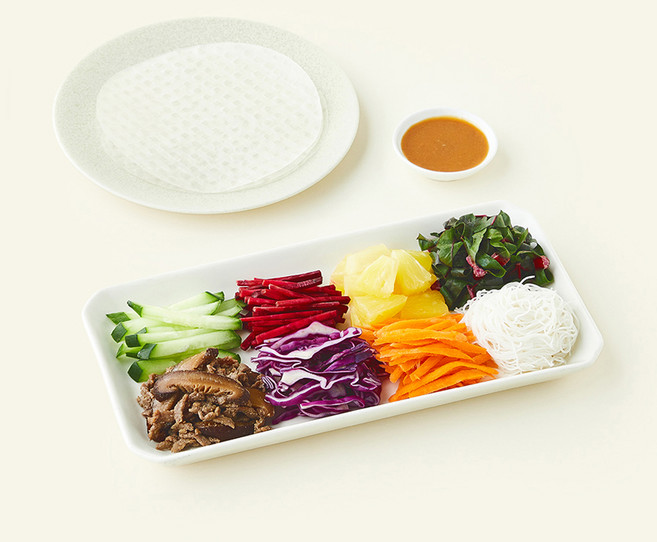 정미경키친 소고기 월남쌈, 350g, 1개