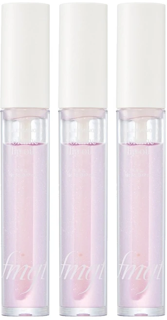 fmgt 글리밍 볼륨 립 오일, 01 프레셔스, 5g, 3개 - 쿠팡