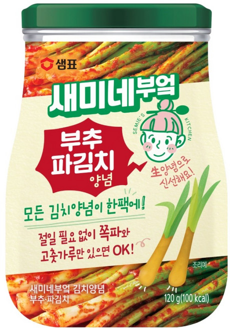 새미네부엌 부추 파김치 양념, 120g, 1개