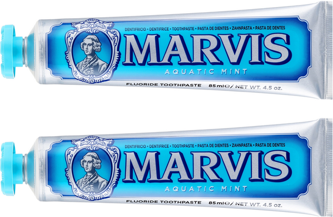 MARVIS 牙膏 海洋薄荷, 2個, 85ml