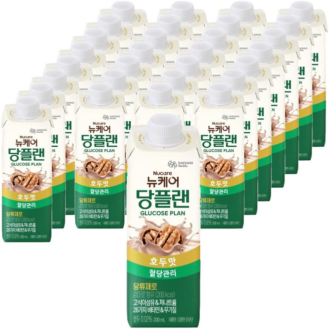 뉴케어당플랜 환자영양식 호두맛, 200ml, 48개