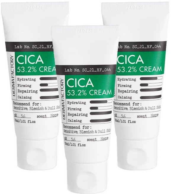 더마팩토리 시카 53.2% 크림, 30ml, 3개