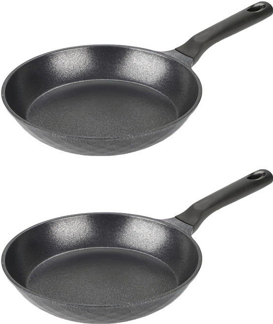 키친아트 인덕션 꼬뜨 실버 프라이팬, 28cm, 2개