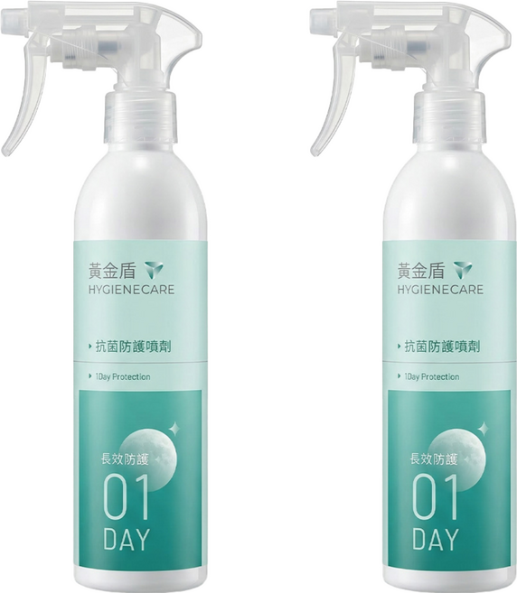 黃金盾 抗菌清潔噴霧, 250ml, 2瓶