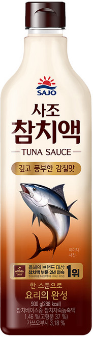 사조 참치액, 900g, 1개